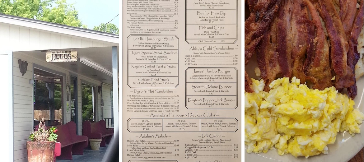 Hugo's Family Restaurant Menu